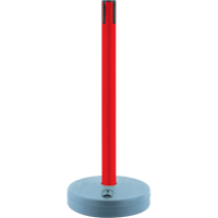 Tensabarrier ext&eacute;rieur - poteaux r&eacute;cepteurs, Hauteur de 37", Rouge GTA Hardware Inc