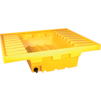 Ultra-Rack Sump&reg;, 51.5" L x 51.5" W x 12" H, 66 US gal. Capacity GTA Hardware Inc