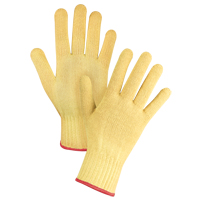 Gants tricot&eacute;s sans couture, Taille Petit/7, Calibre 7, Enveloppe en Kevlar, ASTM ANSI niveau A2/EN 388 niveau 3 GTA Hardware Inc