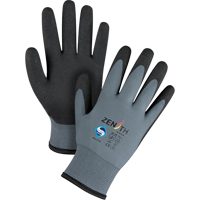 Gants enduits de premi&egrave;re qualit&eacute; ZX-30°, 10/T-Grand, R&ecirc;vetement PVC, Calibre 15, Enveloppe en Nylon GTA Hardware Inc