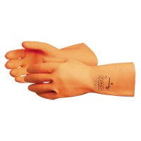 Gants de poids lourds 408, Taille Petit/7, 13" lo, Latex, Doublure en Ouat&eacute;e, 30 mils GTA Hardware Inc