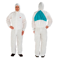 Combinaison protectrice, 4T-Grand, Blanc, Polypropyl&egrave;ne/SMS GTA Hardware Inc