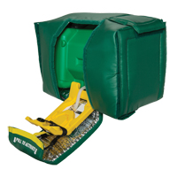 Tempered Portable Eyewash, Gravity-Fed, 9 gal. Capacity, Meets ANSI Z358.1 GTA Hardware Inc