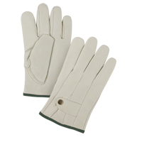 Gants de cordeur de premi&egrave;re qualit&eacute;, Moyen, Paume Cuir fleur de vache GTA Hardware Inc