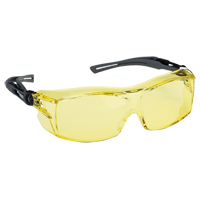 Dynamic OTG Extra Series Safety Glasses, Amber Lens, Anti-Fog/Anti-Scratch, ANSI Z87+/Meets/Exceeds CSA Z94.3 GTA Hardware Inc