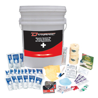 Trousse de premiers soins pour pr&eacute;paration aux situations d'urgence Dynamic, Dispositif m&eacute;dical Classe 1, Seau GTA Hardware Inc