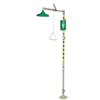 Floor Mount Drench Shower, Pedestal GTA Hardware Inc
