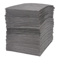 Feuilles absorbantes souffl&eacute;es de premi&egrave;re qualit&eacute;, Universel, 15" x 18", 30 gal. d'absorption GTA Hardware Inc