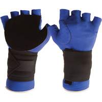 Gant anti-impact avec support du poignet, Taille Petit, Paume Cuir refendu GTA Hardware Inc