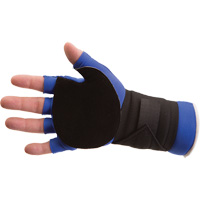 Gant anti-impact avec support du poignet, Taille Petit, Paume Cuir refendu GTA Hardware Inc