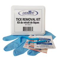 Tick Safety Kit, Class 1 Medical Device, Plastic Box GTA Hardware Inc