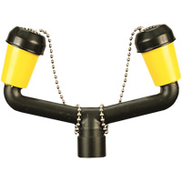 Ensemble de pommeaux doubles pour douche oculaire GTA Hardware Inc