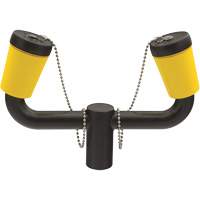 Ensemble de pommeaux doubles pour douche oculaire GTA Hardware Inc