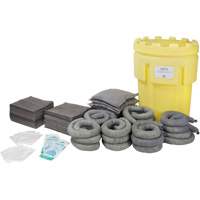 Spill Kit, Universal, Salvage Drum, 95 US gal. Absorbancy GTA Hardware Inc