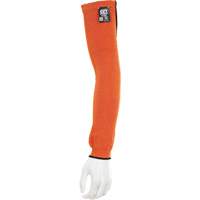 Manches Memphis avec trou pour le pouce, Kevlar, 18", ASTM ANSI niveau A5, Orange GTA Hardware Inc