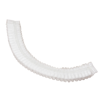 Bonnet bouffant pliss&eacute;, Polypropyl&egrave;ne, 19", Blanc GTA Hardware Inc