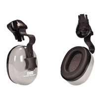 Serre-t&ecirc;te avec contr&ocirc;le du son SH pour les casques de s&eacute;curit&eacute; &agrave; bordure compl&egrave;te, Fixation pour casque, 25 NRR dB GTA Hardware Inc