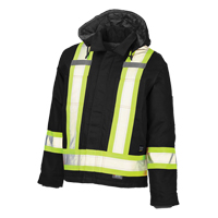 Manteau de s&eacute;curit&eacute;, Noir, Grand GTA Hardware Inc