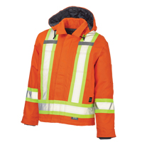 Manteau de s&eacute;curit&eacute;, Orange haute visibilit&eacute;, Grand GTA Hardware Inc