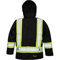 Journeyman Jacket, Polyester/Polyurethane, Black, Small GTA Hardware Inc
