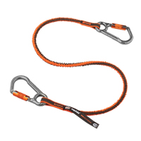 Longe porte-outils verrouillable Squids 3118F(x), Tendeur, Mousqueton double GTA Hardware Inc