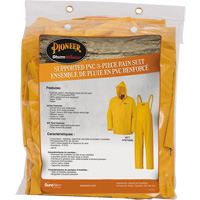 577 V&ecirc;tements imperm&eacute;ables 3 morceaux, Polyester/PVC, 5T-Grand, Jaune GTA Hardware Inc