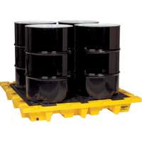 Spill Containment Pallet, 66 US gal. Spill Capacity, 58.5" x 58.5" x 7.75" GTA Hardware Inc