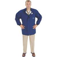 Veste de protection contre l'arc &eacute;lectrique, Moyen, Bleu, 40 cal/cm² GTA Hardware Inc