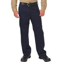 Pantalon de travail de protection contre l'arc &eacute;lectrique, 28, x 26, Bleu marin, 12,4 cal/cm2 GTA Hardware Inc