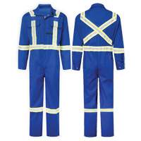 Nomex&reg;Essential 6 oz. Deluxe Coveralls, Size 34, Royal Blue GTA Hardware Inc