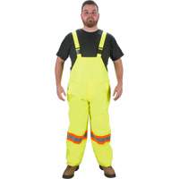 RZ1000 Rain Bib Pants, Polyester, Small, High Visibility Lime-Yellow GTA Hardware Inc