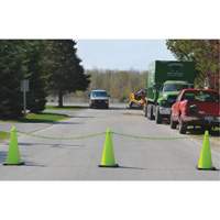 Traffic Cone & Chain Kit, 28", Orange, 4" & 6" Reflective Collar(s) GTA Hardware Inc