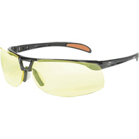 Prot&eacute;g&eacute; Safety Glasses with HydroShield Lenses, Amber Lens, Anti-Fog/Anti-Scratch, ANSI Z87+ GTA Hardware Inc