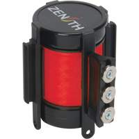 Cassette de ruban magn&eacute;tique pour barri&egrave;re de contr&ocirc;le des foules personnalis&eacute;e, 12', Ruban Rouge GTA Hardware Inc