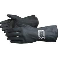 Gants doubl&eacute;s r&eacute;sistants aux produits chimiques Chemstop, Taille 7, 12" lo, N&eacute;opr&egrave;ne, Doublure en Ouat&eacute;e, 30 mils GTA Hardware Inc