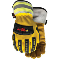 Gants 5782CR Storm Trooper, Petit, Paume en Cuir de vache, Poignet &eacute;lastique GTA Hardware Inc