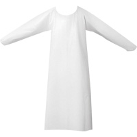 CoverMe Gowns, One Size, White, Polyurethane GTA Hardware Inc