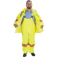 RZ1000 Rain Suit, Polyester, Small, High Visibility Lime-Yellow GTA Hardware Inc