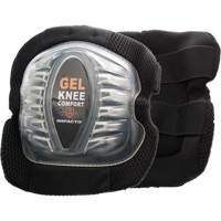 All-Terrain Knee Pads, Hook and Loop Style, Plastic Caps, Gel Pads GTA Hardware Inc