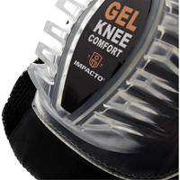 All-Terrain Knee Pads, Hook and Loop Style, Plastic Caps, Gel Pads GTA Hardware Inc