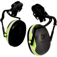 Peltor X Series X4 Earmuffs, Cap Mount, 26 NRR dB GTA Hardware Inc