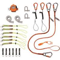 Trousse de longes de fixation d'outils pour monteurs d'&eacute;chafaudages 3187 Squids GTA Hardware Inc