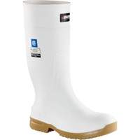Slip Resistant Boots, Rubber, Steel Toe, Size 4 GTA Hardware Inc