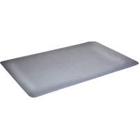 Tapis antimicrobiens WD Foodmaster, Lisse, 3' x 4' x 9/16", Gris, Nitrile/Caoutchouc GTA Hardware Inc