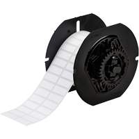 B33 Series Chemical Resistant Laboratory Labels, Polyester, 1" L x 0.375" H, White GTA Hardware Inc