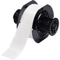 B33 Series Self-Laminating Labels, Vinyl, 1.75" L x 1.5" H, White GTA Hardware Inc