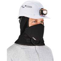 Doublure de casque de s&eacute;curit&eacute; d'hiver N-Ferno avec cache-bouche, Doublure en Molleton, Taille unique, Noir GTA Hardware Inc