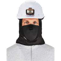 Doublure de casque de s&eacute;curit&eacute; d'hiver trois couches N-Ferno avec cache-bouche, Doublure en Molleton, Taille unique, Noir GTA Hardware Inc