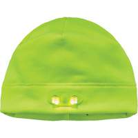 Bonnet N-Ferno &agrave; lumi&egrave;res DEL, Taille unique, Vert lime haute visibilit&eacute; GTA Hardware Inc