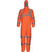 HV High Visibility Coveralls with Hood, Small, Orange, Tyvek&reg; 500 GTA Hardware Inc